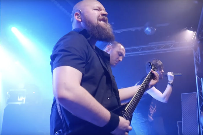 A still photo from the live video of Heathen Foray's Fight