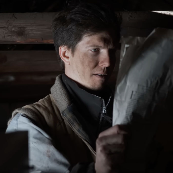 A still photo from the music video of Heathen Foray's Oathbreaker